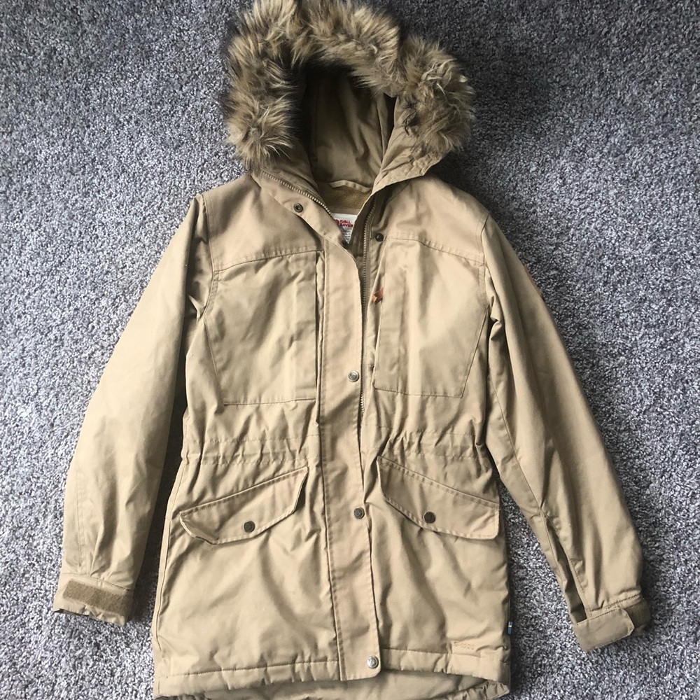 Fjallraven Sarek Winter Parka / Jacket - Faux Hood